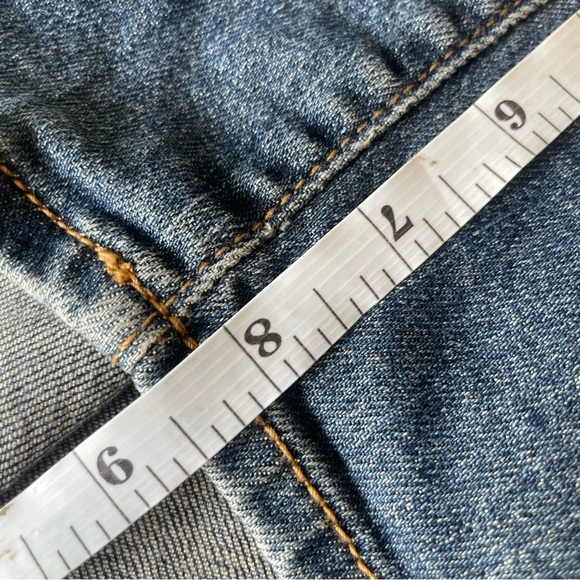 Eddie Bauer Denim Shorts‎ Womens Size 14 Medium Wash 8.5” Inseam Stretch - Picture 7 of 7